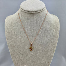 Load image into Gallery viewer, 3 Charm Rose Gold Necklace
